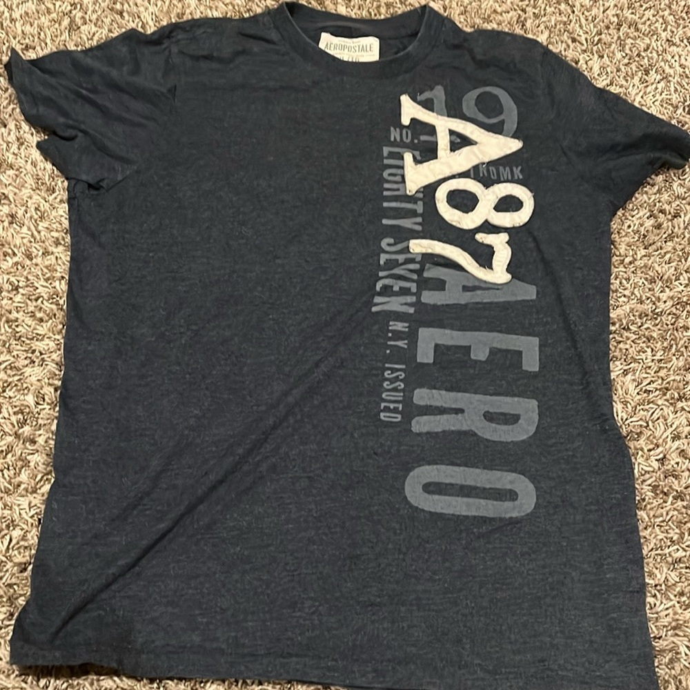 Vintage navy blue AĒROPOSTALE 1987 XL T-shirt